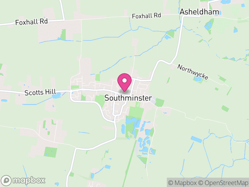 Map of properties for sale in Southminster
