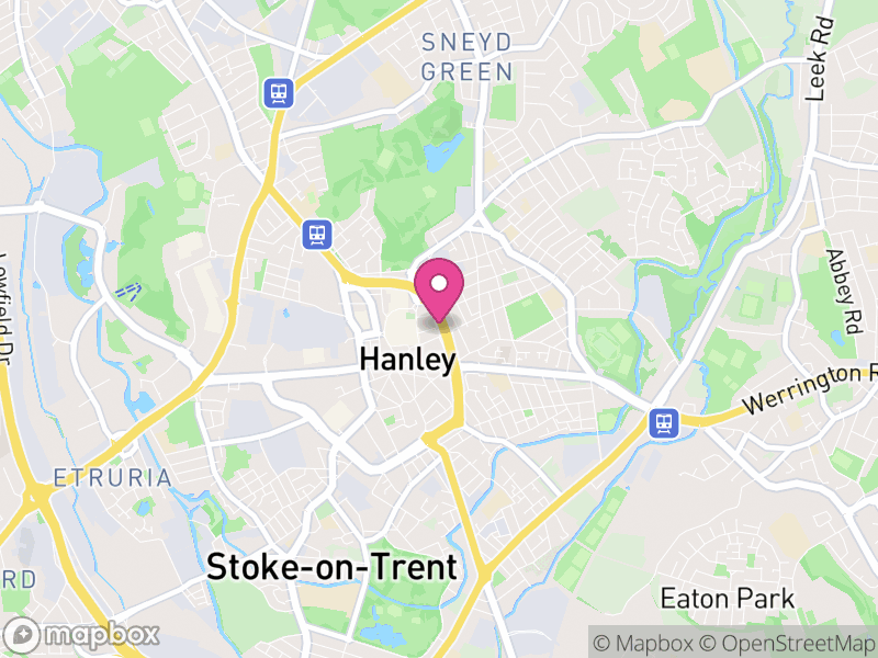 Map of properties for sale in ST1