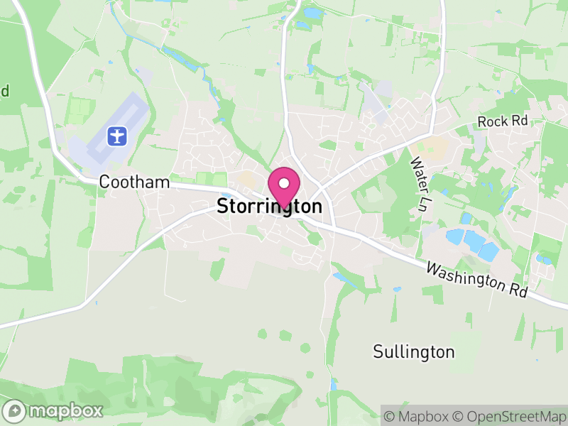 Map of properties for sale in Storrington