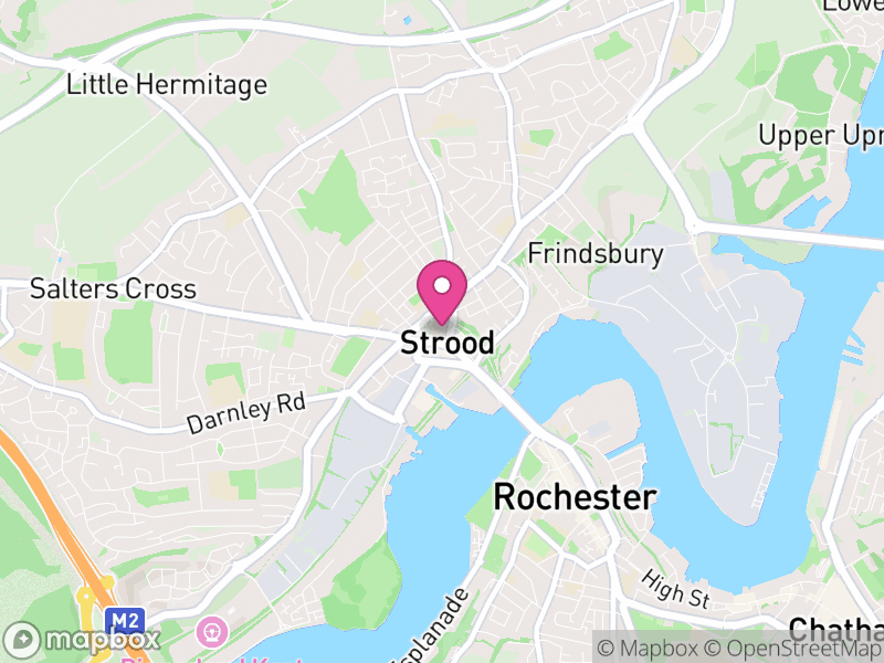 Map of properties for sale in Strood
