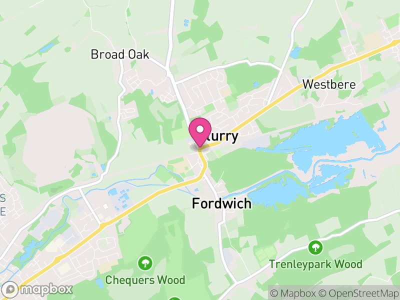 Map of properties for sale in Sturry
