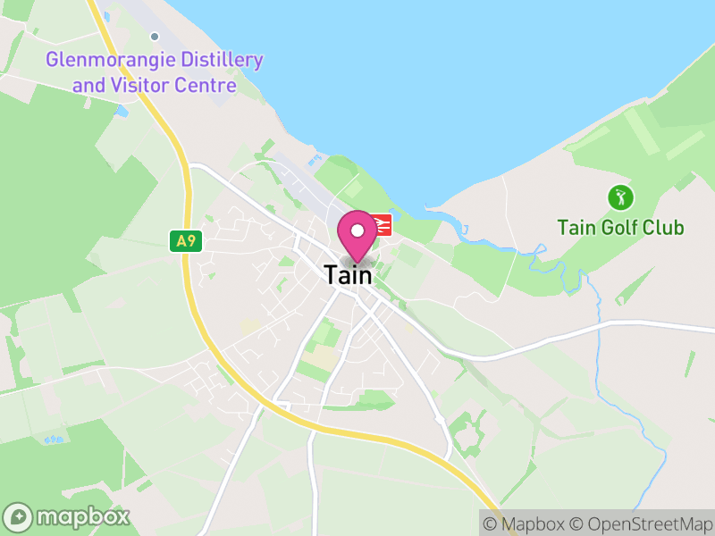 Map of properties for sale in Tain