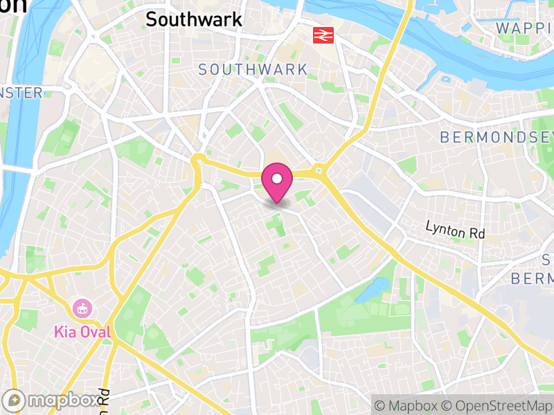 Map of properties for sale in Walworth