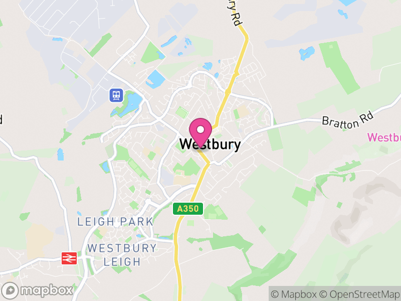 Map of properties for sale in Westbury
