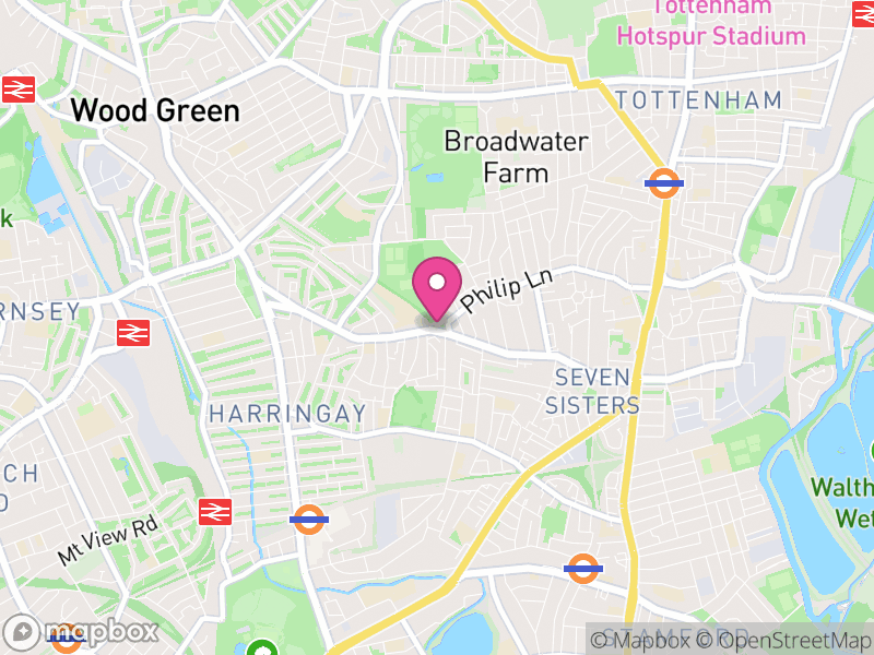 Map of properties for sale in West Green