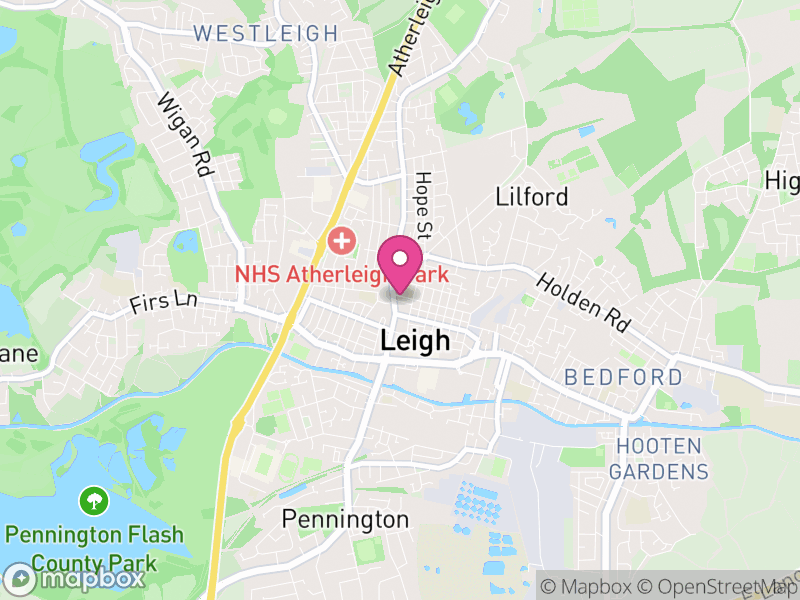 Map of properties for sale in WN7