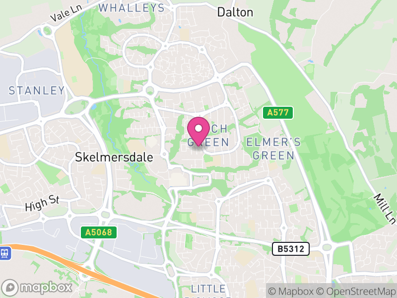 Map of properties for sale in WN8