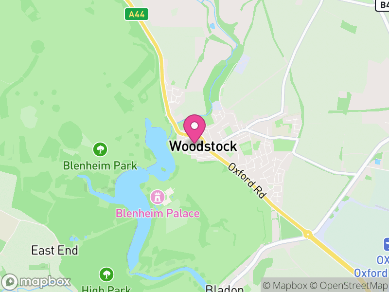 Map of properties for sale in Woodstock