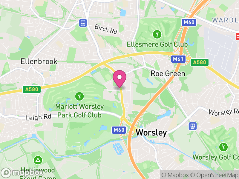 Map of properties for sale in Worsley