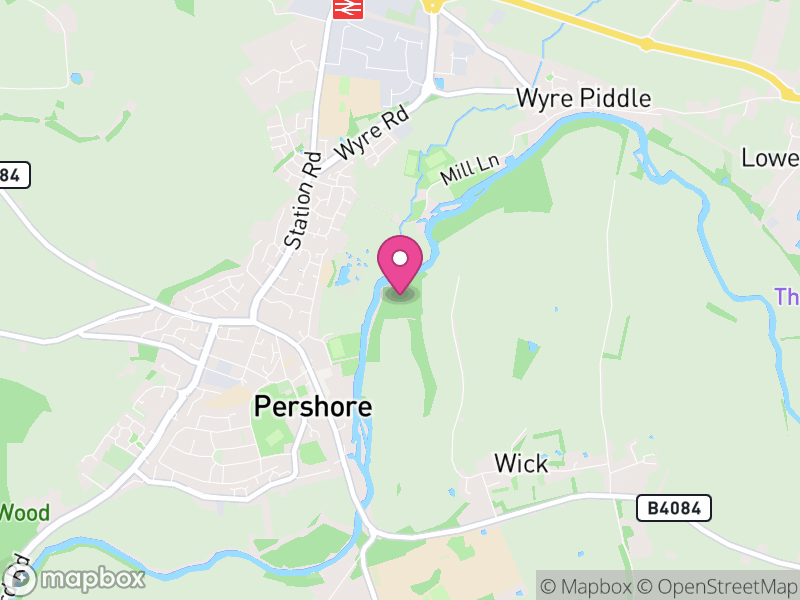 Map of properties for sale in WR10