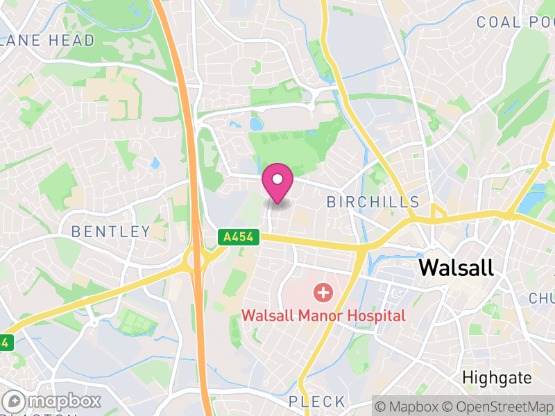 Map of properties for sale in WS2